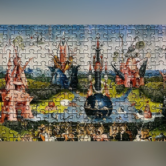Heironymus Bosch-The Gasarden of Earthly Delights, 1000 Piece Puzzle - Picture 3 of 4